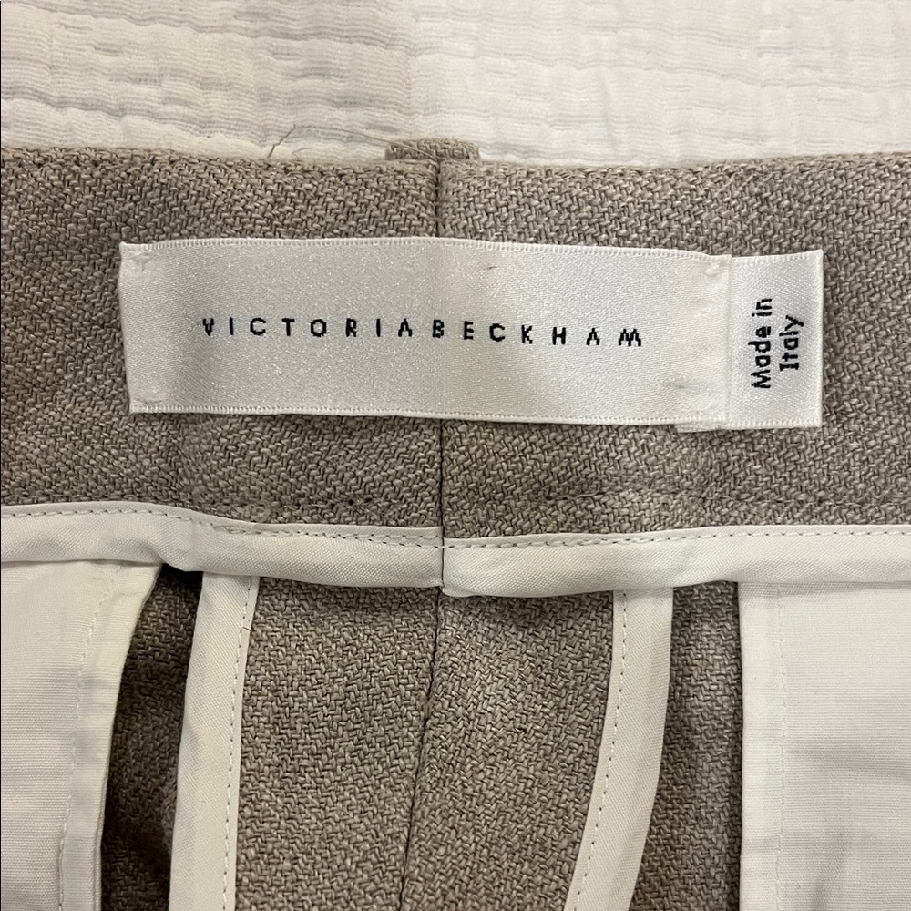Victoria Beckham Women’s 100% Linen Trousers